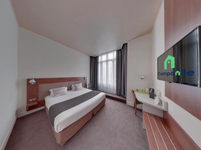 bedroom 1 - hotel campanile orleans centre - gare - orleans, france