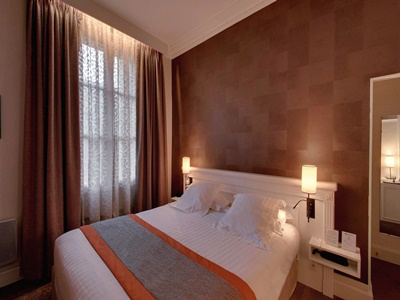 bedroom 1 - hotel best western d'arc orleans - orleans, france