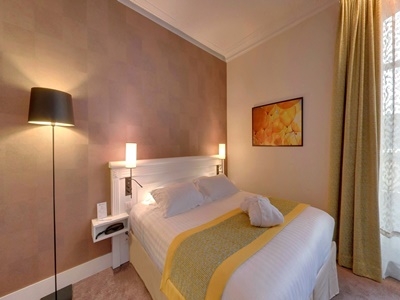 bedroom 3 - hotel best western d'arc orleans - orleans, france