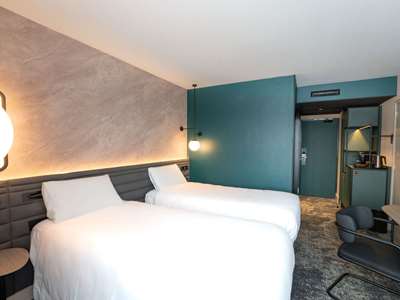 bedroom - hotel novotel orleans centre gare - orleans, france