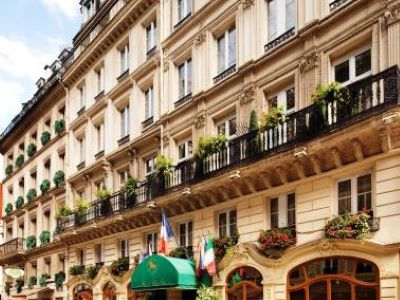exterior view - hotel l'horset opera, bw premier collection - paris, france