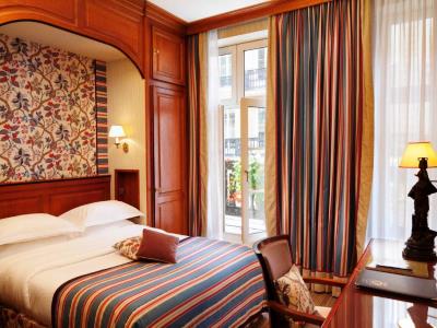 bedroom 1 - hotel l'horset opera, bw premier collection - paris, france