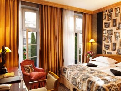 bedroom 3 - hotel l'horset opera, bw premier collection - paris, france