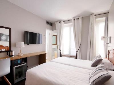bedroom 2 - hotel best western aramis saint - germain - paris, france