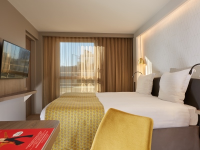 bedroom 3 - hotel auteuil tour eiffel - paris, france