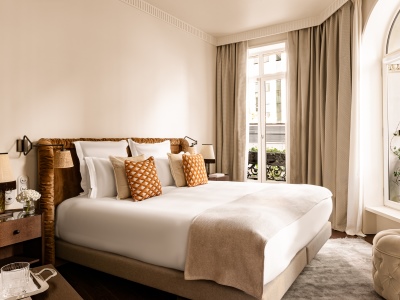 bedroom - hotel chateau des fleurs - paris, france