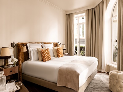 bedroom 4 - hotel chateau des fleurs - paris, france
