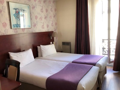 bedroom 3 - hotel alane - paris, france