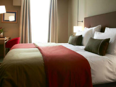 standard bedroom - hotel bel ami - paris, france