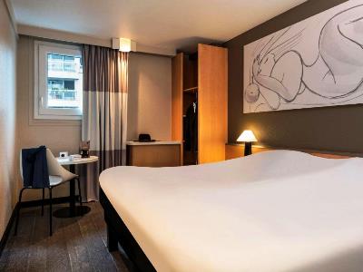 bedroom 2 - hotel ibis alesia montparnasse 14th - paris, france