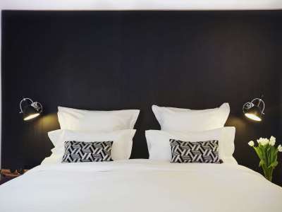 bedroom - hotel 9 hotel opera - paris, france