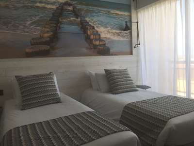 bedroom 1 - hotel best western canet - plage - perpignan, france