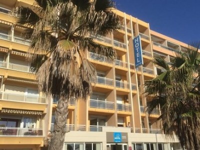 exterior view - hotel best western canet - plage - perpignan, france