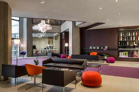 lobby 1 - hotel mercure reims cathedrale - reims, france