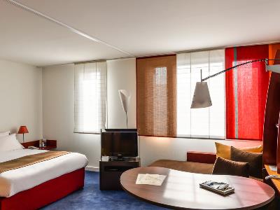 bedroom - hotel novotel suites reims centre - reims, france