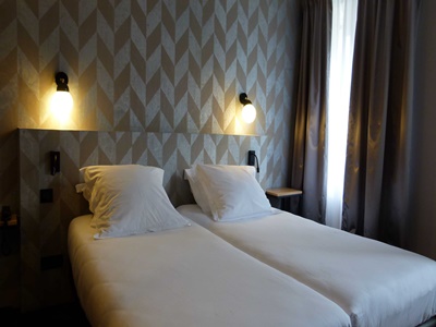 bedroom - hotel best western centre reims - reims, france