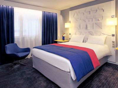 bedroom - hotel mercure rennes centre parlement - rennes, france