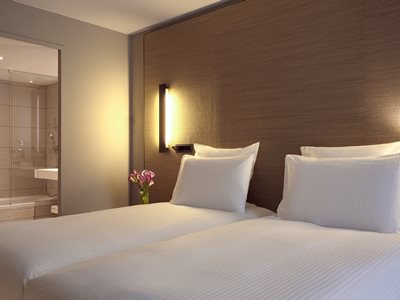 bedroom 2 - hotel pullman roissy cdg airport - roissy, france