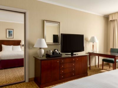 bedroom 3 - hotel paris marriott charles de gaulle airport - roissy, france