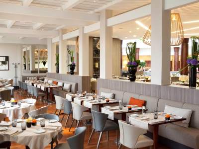 restaurant - hotel paris marriott charles de gaulle airport - roissy, france