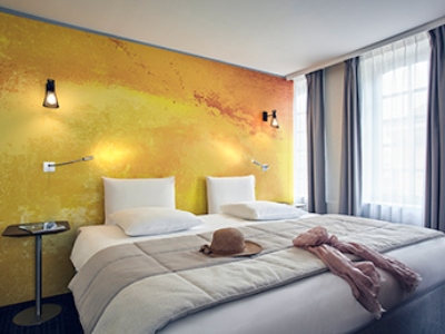 bedroom 2 - hotel mercure rouen centre cathedrale - rouen, france