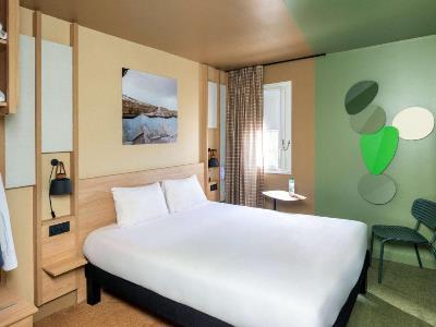 bedroom - hotel ibis styles parc des expos zenith (g) - rouen, france