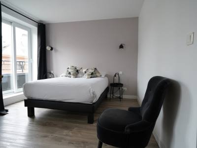 bedroom 2 - hotel de quebec - rouen, france