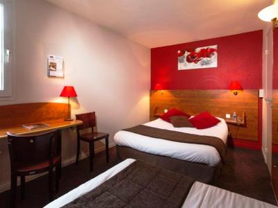 bedroom - hotel grand hotel de la seine - rouen, france