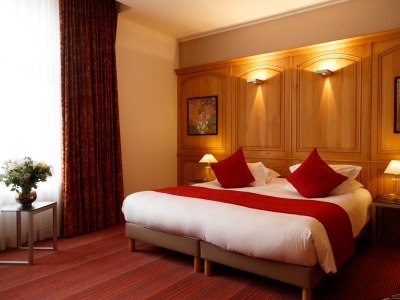 bedroom - hotel de bourgtheroulde - rouen, france
