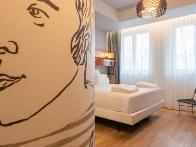 bedroom 2 - hotel golden tulip saint malo - le grand be - st malo, france