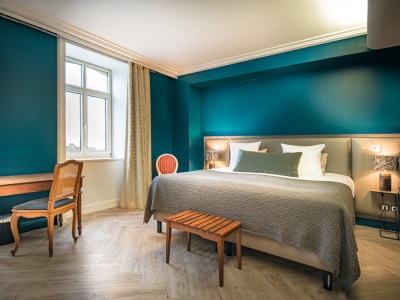 bedroom 1 - hotel france et chateaubriand - st malo, france