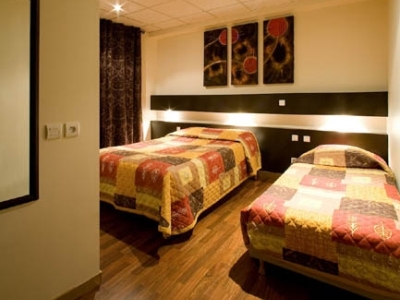 bedroom - hotel esplanade - strasbourg, france