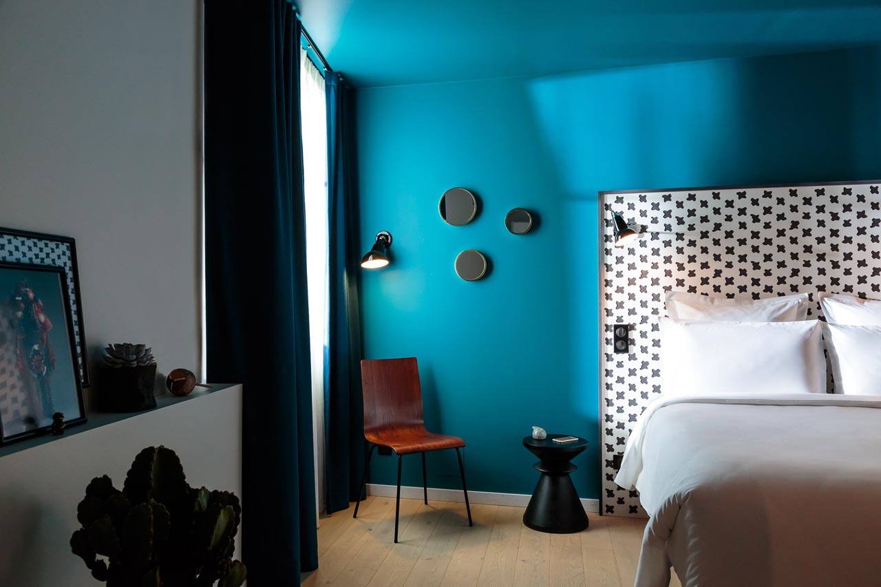 bedroom - hotel boma - strasbourg, france