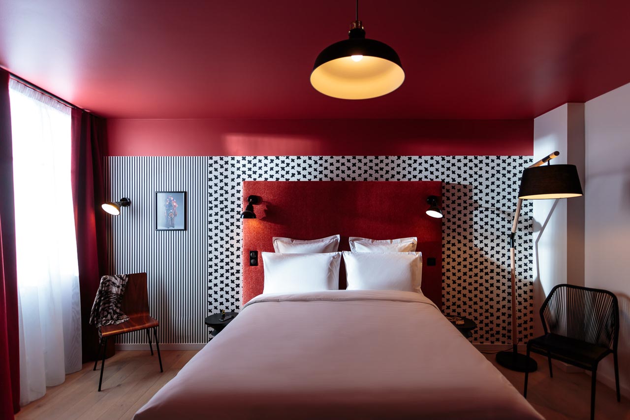 bedroom 8 - hotel boma - strasbourg, france