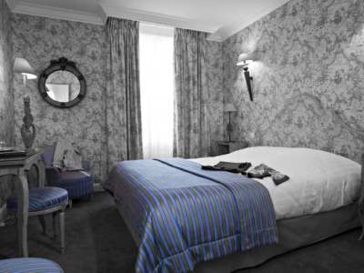 bedroom - hotel best western plus villa d'est - strasbourg, france