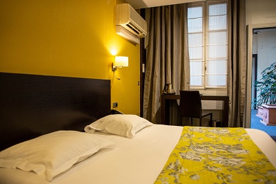standard bedroom 1 - hotel grand hotel d'orleans - toulouse, france