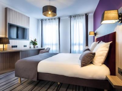bedroom 1 - hotel nemea appart'hotel quai victor centre - tours, france