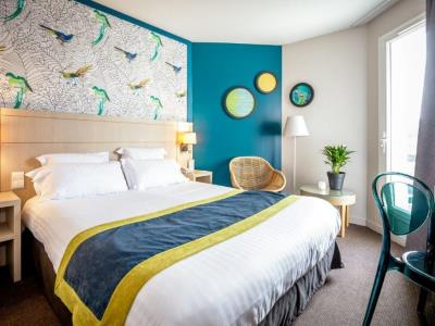 bedroom - hotel best western plus vannes centre-ville - vannes, france