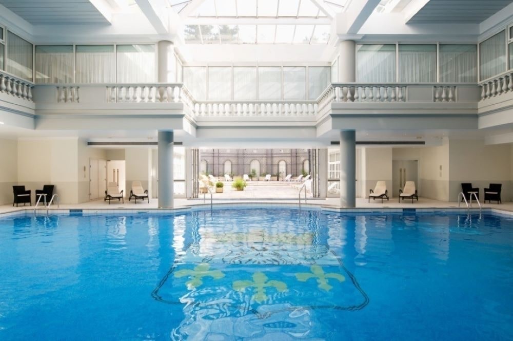 indoor pool - hotel waldorf astoria trianon palace - versailles, france