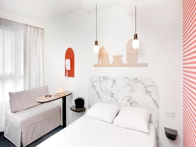bedroom - hotel ibis styles vichy centre - vichy, france
