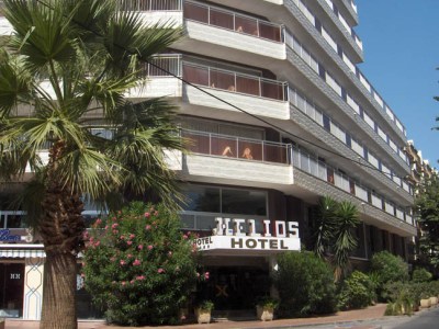 exterior view - hotel helios - juan les pins, france