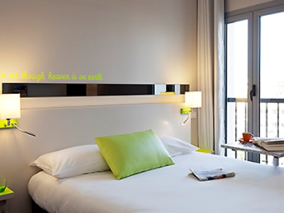 bedroom 1 - hotel ibis styles juan les pins - juan les pins, france