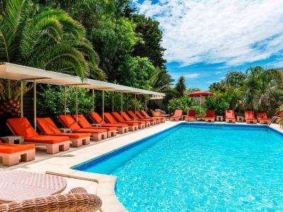 outdoor pool - hotel best western premier montfleuri - sainte maxime, france