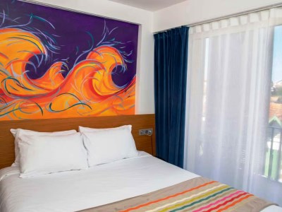 bedroom - hotel best western arcachon le port - arcachon, france