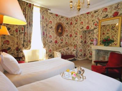 bedroom 2 - hotel chateau de la bourdaisiere - montlouis sur loire, france