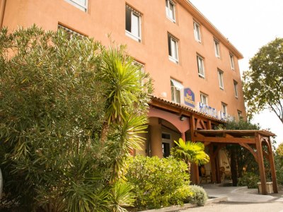 exterior view - hotel best western hotel le sud - manosque, france