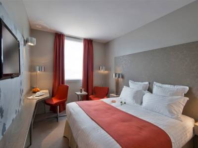 bedroom - hotel best western plus paris velizy - velizy villacoublay, france