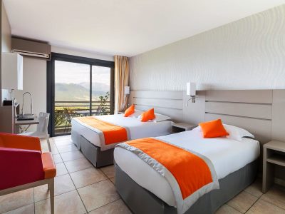 bedroom - hotel best western plus hotel san damianu - sartene, france