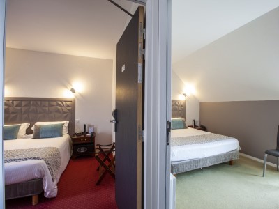 standard bedroom 2 - hotel best western le moulin de ducey - ducey, france