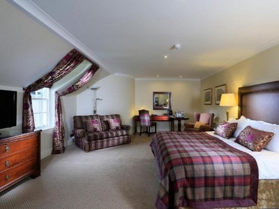 bedroom - hotel macdonald pittodrie house - aberdeen, united kingdom
